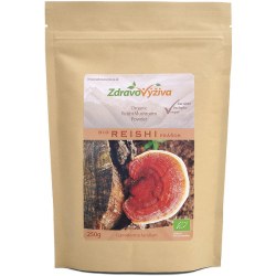 Bio Huba Reishi prášok 250g Zdravovýživa - sušená mletá huba