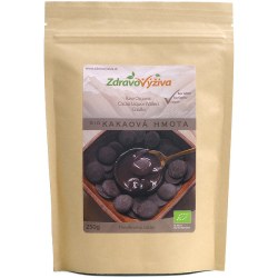 Bio Kakaová hmota dukátiky RAW 250g Zdravovýživa - Criollo 70%
